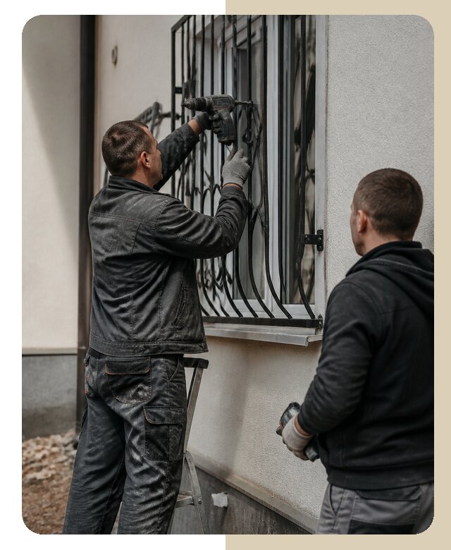 Установка наружных решеток в Воркуте от 5038 р. | Дверной